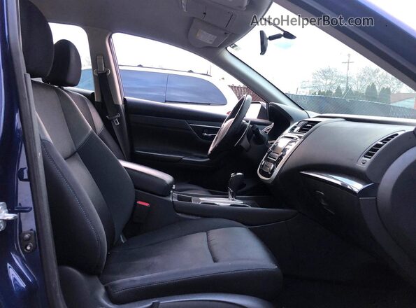 1N4AL3AP1JC123580 2018 NISSAN ALTIMA Blue Widok z tyłu