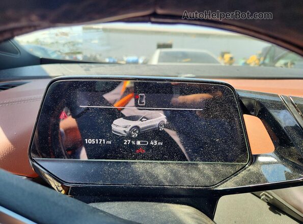 WVGKMPE2XMP060120 2021 VOLKSWAGEN ID.4 Gray Вид задніх сидінь