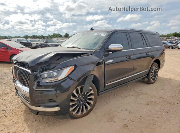 5LMJJ3TT9NEL13110 2022 LINCOLN NAVIGATOR Черный Задняя левая четверть