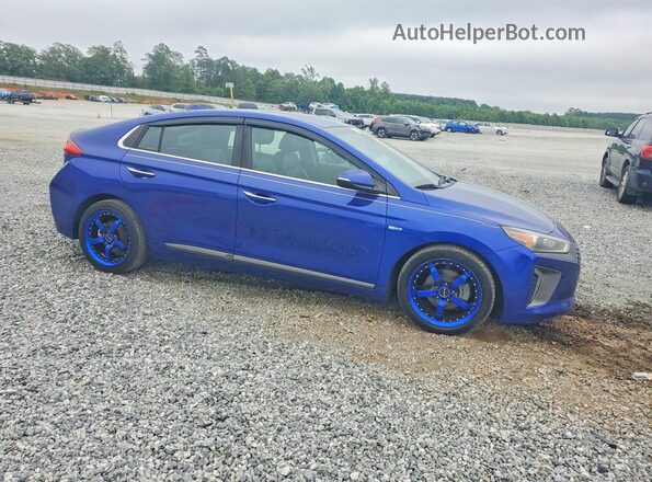 KMHC05LC5KU110419 2019 HYUNDAI IONIQ Blue წინა ხედი