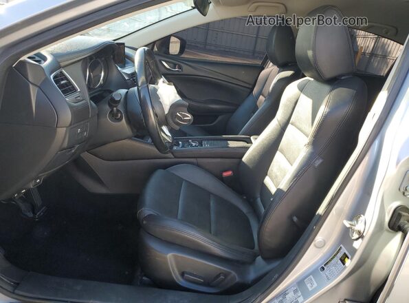 JM1GL1V59H1145270 2017 MAZDA 6 Серебряный Вид панели приборов