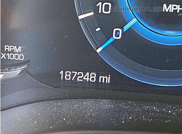 1GYS4KKJ9GR230084 2016 CADILLAC ESCALADE Черный Вид щитка приборов