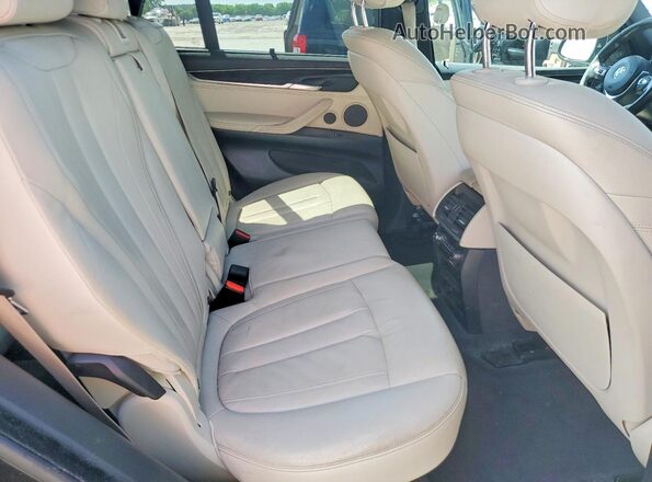 5UXKR0C59G0P29614 2016 BMW X5 Черный Вид задней части салона