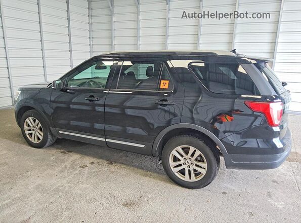 1FM5K8D89KGA61822 2019 FORD FORD EXPLORER Black Tył lewy