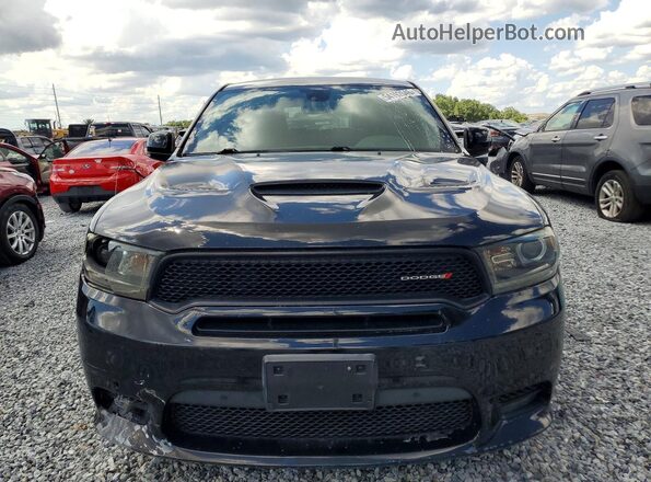 1C4SDHCT9JC261662 2018 DODGE DURANGO Черный Вид сзади
