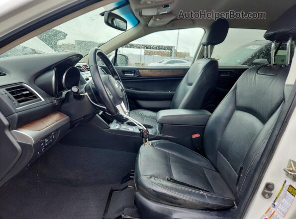 4S4BSEJC1G3297194 2016 SUBARU OUTBACK Белый Вид панели приборов