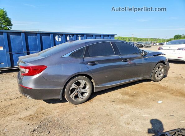 1HGCV2F53JA010080 2018 HONDA ACCORD Gray წინა მარჯვენა