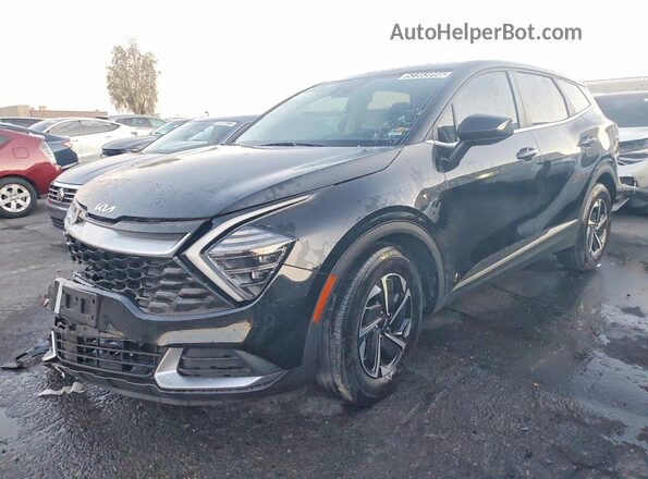 KNDPU3DG5S7237671 2025 KIA SPORTAGE Черный Передняя левая четверть
