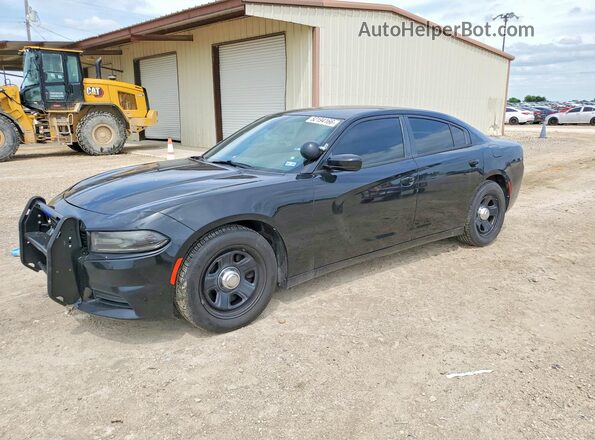 2C3CDXAG8HH535627 2017 DODGE CHARGER Черный Задняя левая четверть