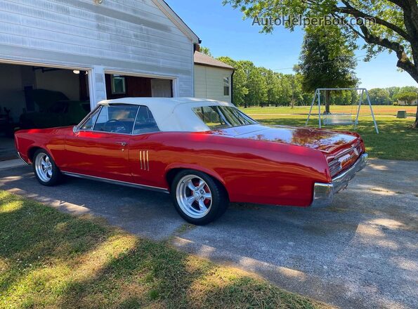 237677B123751 1967 PONTIAC LEMANS Red Delantero derecho
