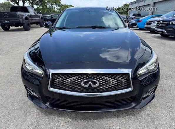 JN1EV7AR8HM835199 2017 INFINITI Q50 Черный Вид сзади