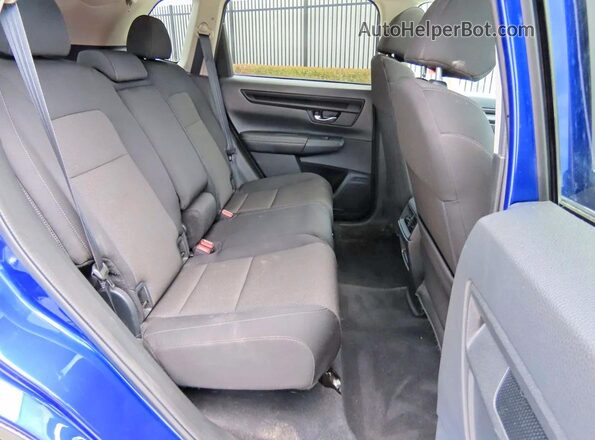 5J6RS3H48PL006304 2023 HONDA CR-V Синий Вид салона спереди