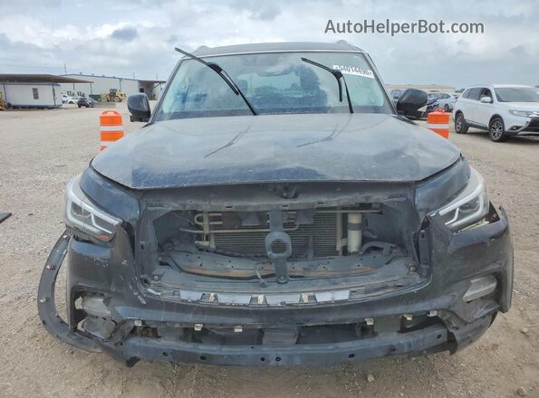JN8AZ2NF4K9685982 2019 INFINITI QX80 Black Вид ззаду