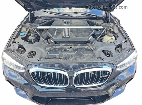 5YMUJ0C01L9B30048 2020 BMW X4 Black Widok deski rozdzielczej