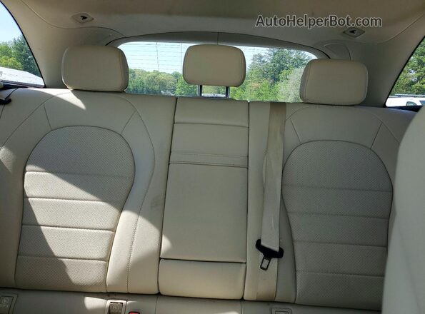 WDC0G4KBXJV040327 2018 MERCEDES-BENZ GLC-CLASS White Rear interior view