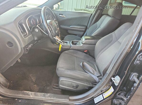 2C3CDXJGXGH181138 2016 DODGE CHARGER Черный Вид панели приборов