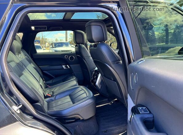 SALWR2SUXMA785034 2021 LAND ROVER RANGE Черный Вид салона спереди