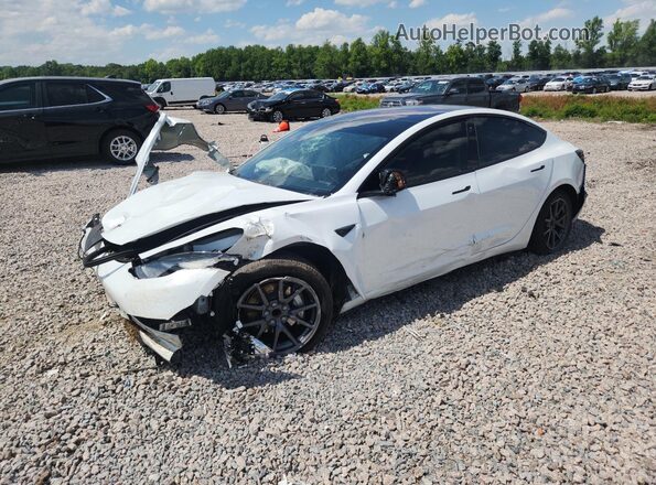 5YJ3E1EA4JF035441 2018 TESLA MODEL White Tył lewy