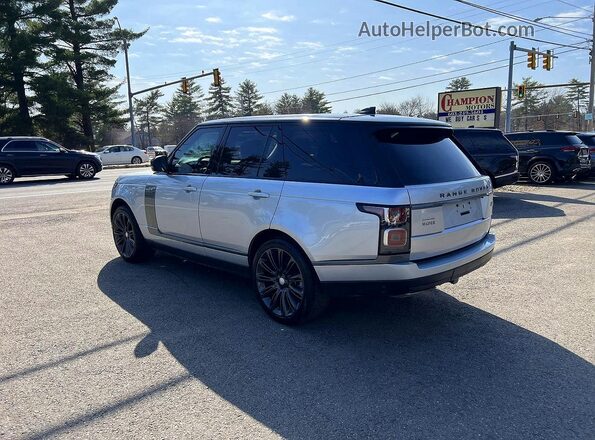 SALGS2RE4JA504820 2018 LAND ROVER RANGE Серебряный Передняя правая четверть