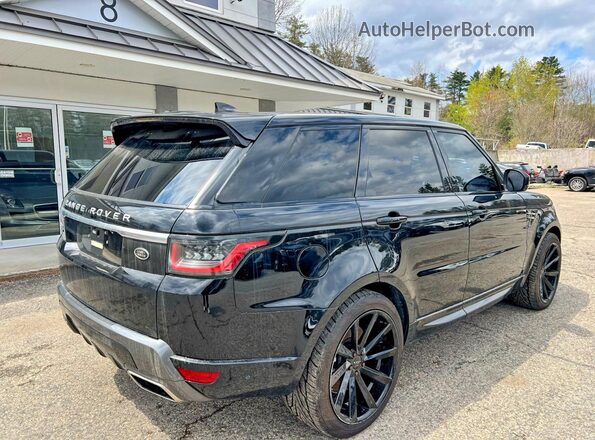 SALWR2SU6LA724830 2020 LAND ROVER RANGE Черный Вид спереди