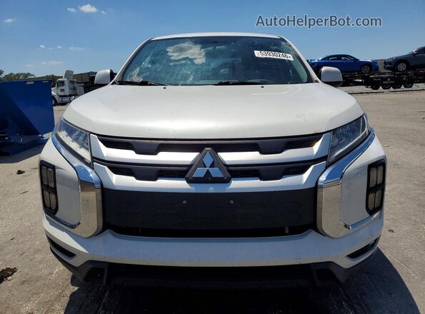 JA4AP3AU6LU016729 2020 MITSUBISHI OUTLANDER White Widok z tyłu