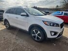 2018 Kia Sorento Ex V6 Белый vin: 5XYPHDA51JG411086