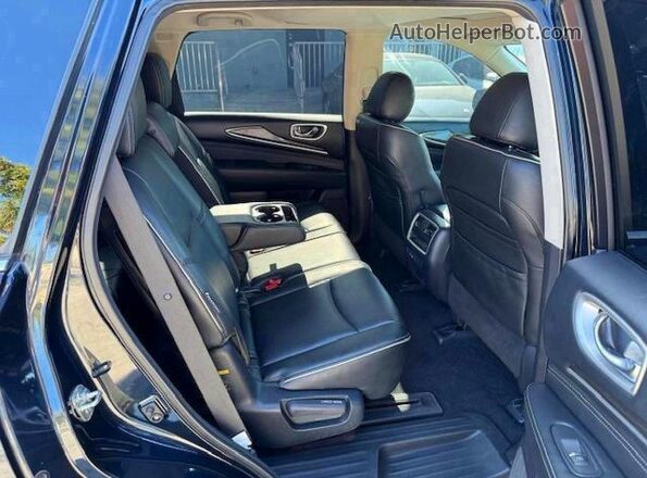 5N1DL0MM9LC538281 2020 INFINITI QX60 Blue Vista del compartimento del motor