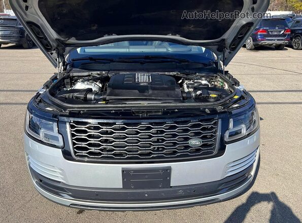 SALGS2RE4JA504820 2018 LAND ROVER RANGE Серебряный Вид щитка приборов