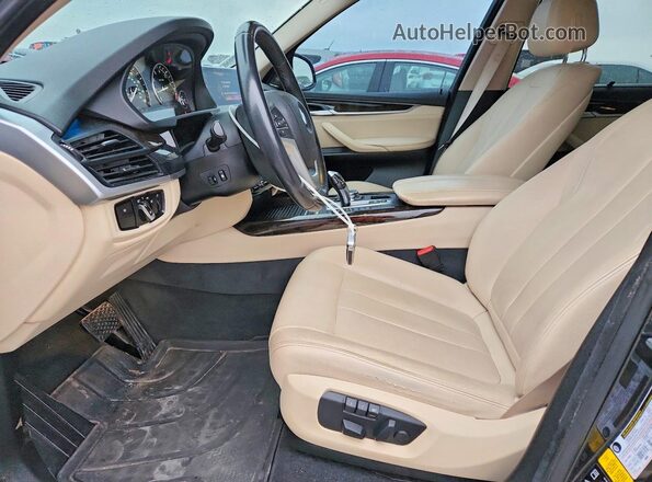 5UXKR0C5XG0P30190 2016 BMW X5 Черный Вид панели приборов