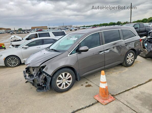 5FNRL5H66GB027591 2016 HONDA ODYSSEY Серый Задняя левая четверть
