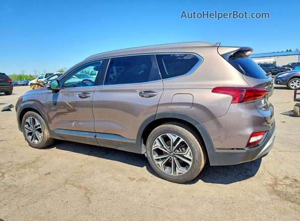 5NMS53AA1LH206810 2020 HYUNDAI SANTA FE Gray Задня права чверть