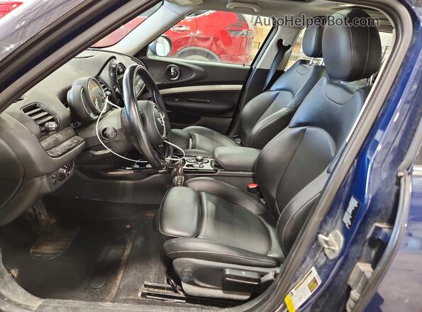 WMWLU5C52H2E81083 2017 MINI COOPER Синий Вид панели приборов