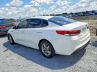 2016 Kia Optima Lx White vin: KNAGT4L32G5087431