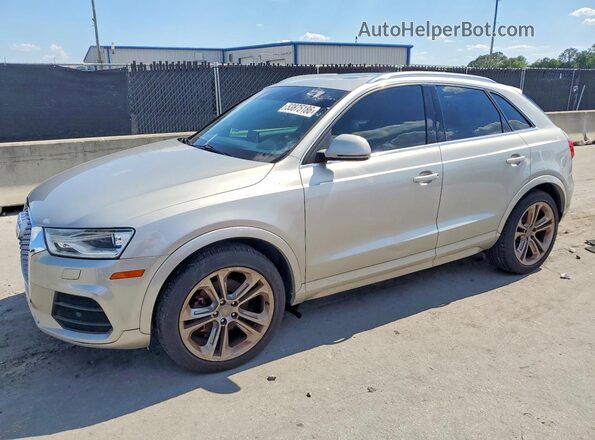WA1BFCFS9GR017395 2016 AUDI Q3 Silver Tył lewy