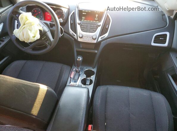 2GKFLSEK7H6352345 2017 GMC TERRAIN Белый Вид щитка приборов