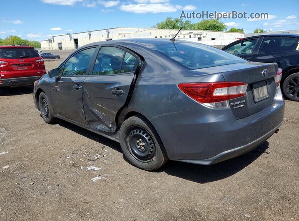 4S3GKAA69J1603526 2018 SUBARU IMPREZA Серый Задняя правая четверть