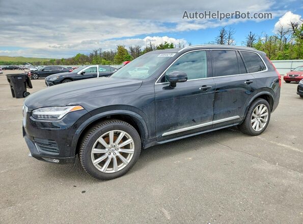YV4A22PL8J1194327 2018 VOLVO XC90 Черный Передняя левая четверть