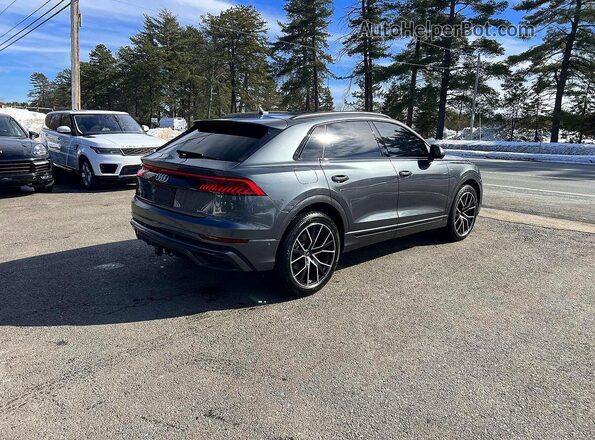 WA1FVAF12KD025943 2019 AUDI Q8 Серый Вид спереди