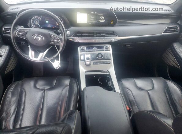 KM8R54HE7LU031688 2020 HYUNDAI PALISADE Gray Вид щитка приладів