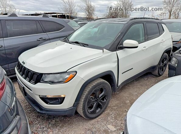 3C4NJCBB0JT318823 2018 JEEP COMPASS Белый Задняя правая четверть