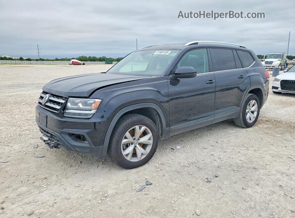 1V2AP2CA0KC590393 2019 VOLKSWAGEN ATLAS Black Przód lewy