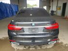 2016 Bmw 750 I Black vin: WBA7F0C50GGL99687