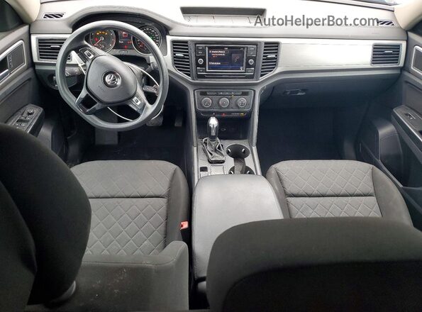 1V2AP2CA0KC590393 2019 VOLKSWAGEN ATLAS Black Widok zestawu wskaźników