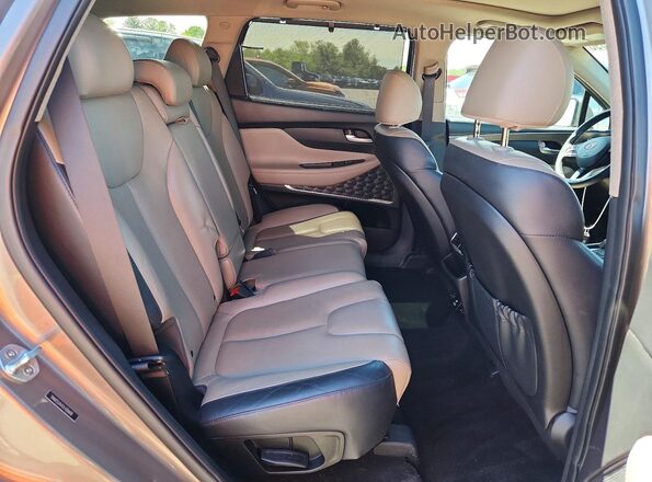 5NMS53AA1LH206810 2020 HYUNDAI SANTA FE Gray Вид підкапотного простору