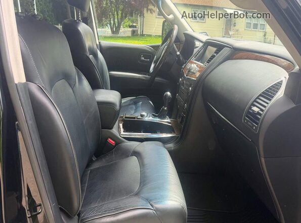 JN8AZ2NE9H9154342 2017 INFINITI QX80 Черный Вид сзади