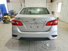 2017 Nissan Sentra S Silver vin: 3N1AB7AP5HY279047