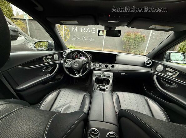 WDDZF4KB2JA403992 2018 MERCEDES-BENZ E Серый Вид задних сидений