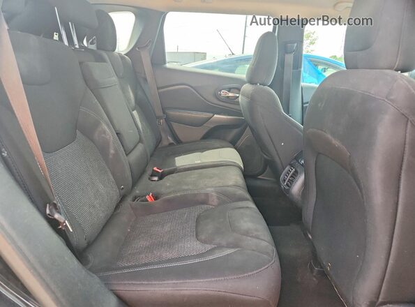 1C4PJLCB5KD327242 2019 JEEP CHEROKEE Черный Вид подкапотного пространства