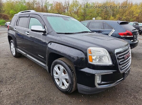 2GKFLUEK2H6328756 2017 GMC TERRAIN Черный Вид спереди