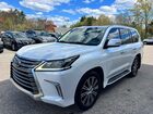 2019 Lexus Lx 570 White vin: JTJHY7AX3K4284913